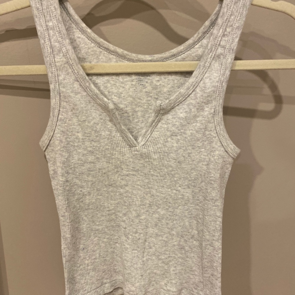 Ribbed Crop Tank